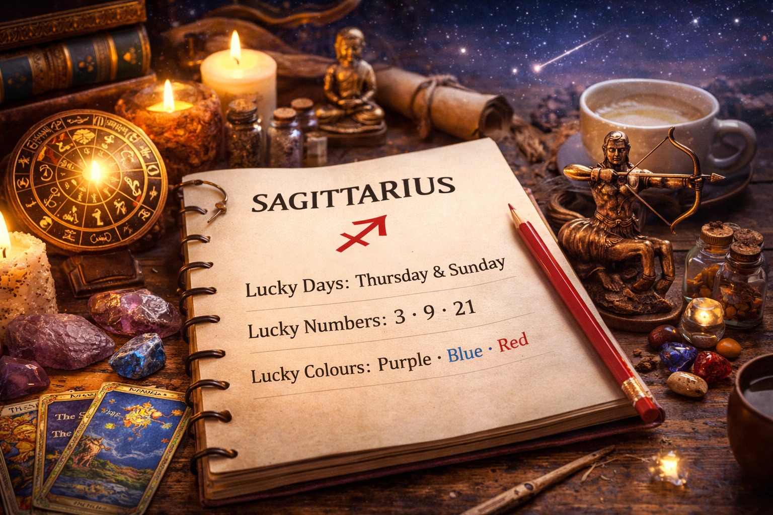 Lucky Days, Numbers & Colours